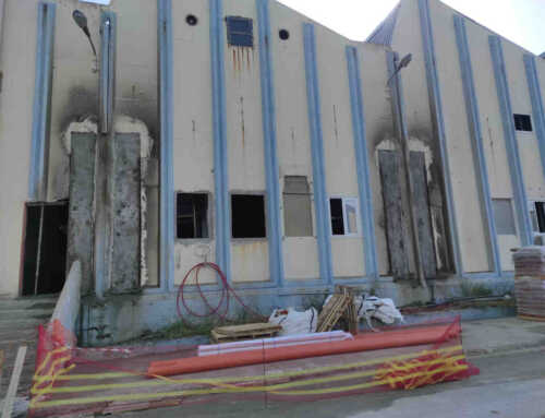 Seismic retrofit of an industrial facility in Eleonas, Viotia