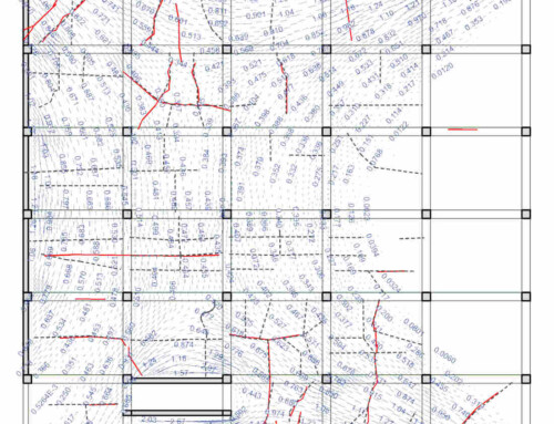 Assessment and strengthening of a severely damaged RC slab