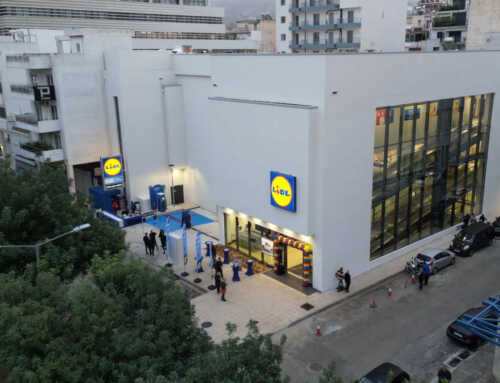 Construction of a new supermarket in Neos Kosmos, Athens